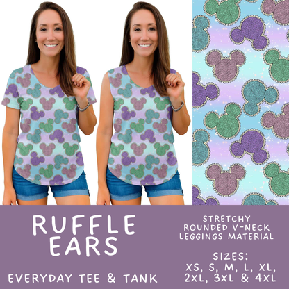 Batch #594 - Magical Faves 25 - Closes 10/5 - ETA early Dec - Ruffle Ears Everyday Tank & Tee