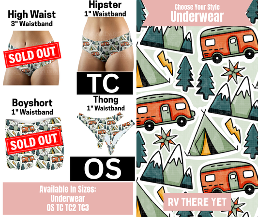 RV There Yet Hipster, Thong Underwear