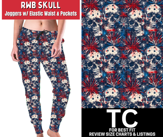 RWB Skull Joggers