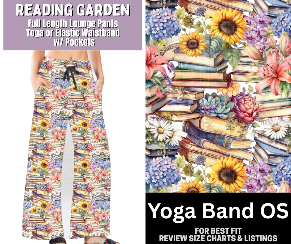 Reading Garden Full Length Lounge Pants
