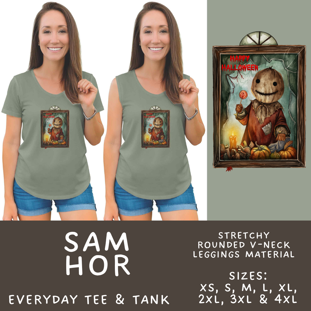 Batch #571 - Horror Windows - Closes 8/17 - ETA mid Oct - Sam Hor Everyday Tank & Tee