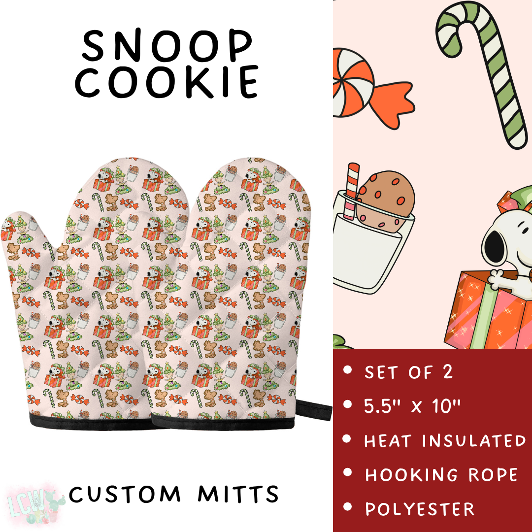 Batch #591 - Baking Spirits Bright 3 - Closes 9/28 - ETA mid/late Nov - Snoop Cookie Oven Mitts