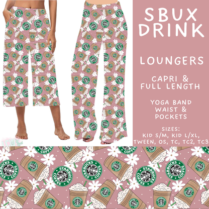 Batch #592 -  Fun Run 27 - Closes 9/30 - ETA late Nov - SBux Drink Capri and Full Length Loungers