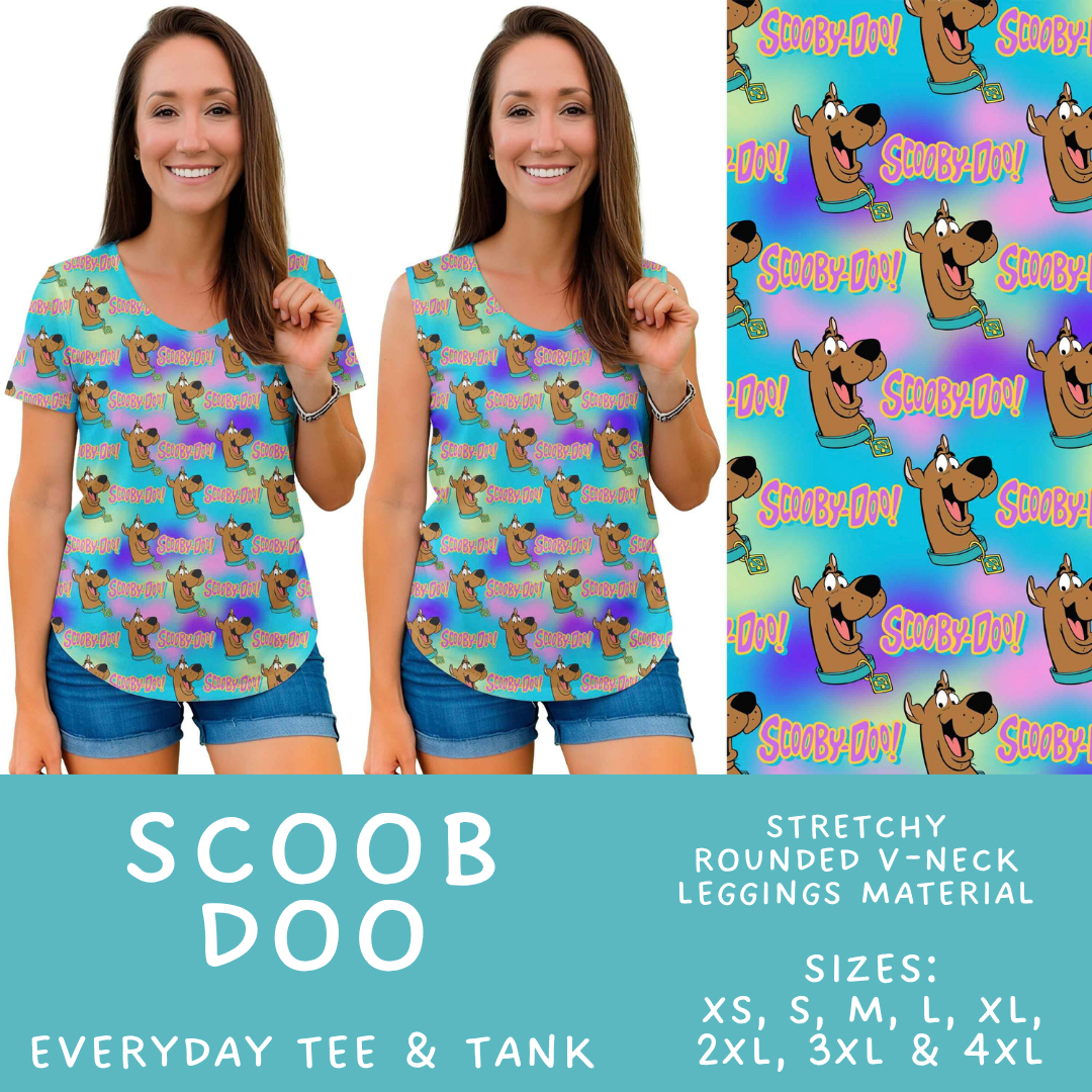 Batch #601 - Cool Characters 19 - Closes 10/21 - ETA mid Dec - Scoob Doo Everyday Tank & Tee