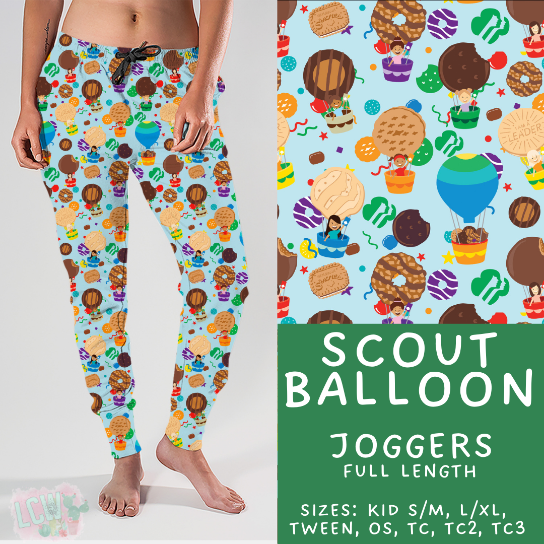 Batch #610 - Cookie Dealer 3 - Closes 11/9 - ETA early Jan - Scout Balloon Joggers