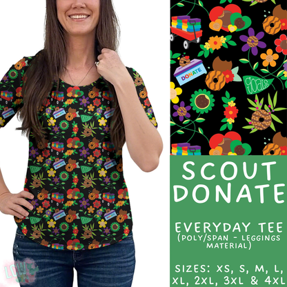 Batch #610 - Cookie Dealer 3 - Closes 11/9 - ETA early Jan - Scout Donate Everyday Tee