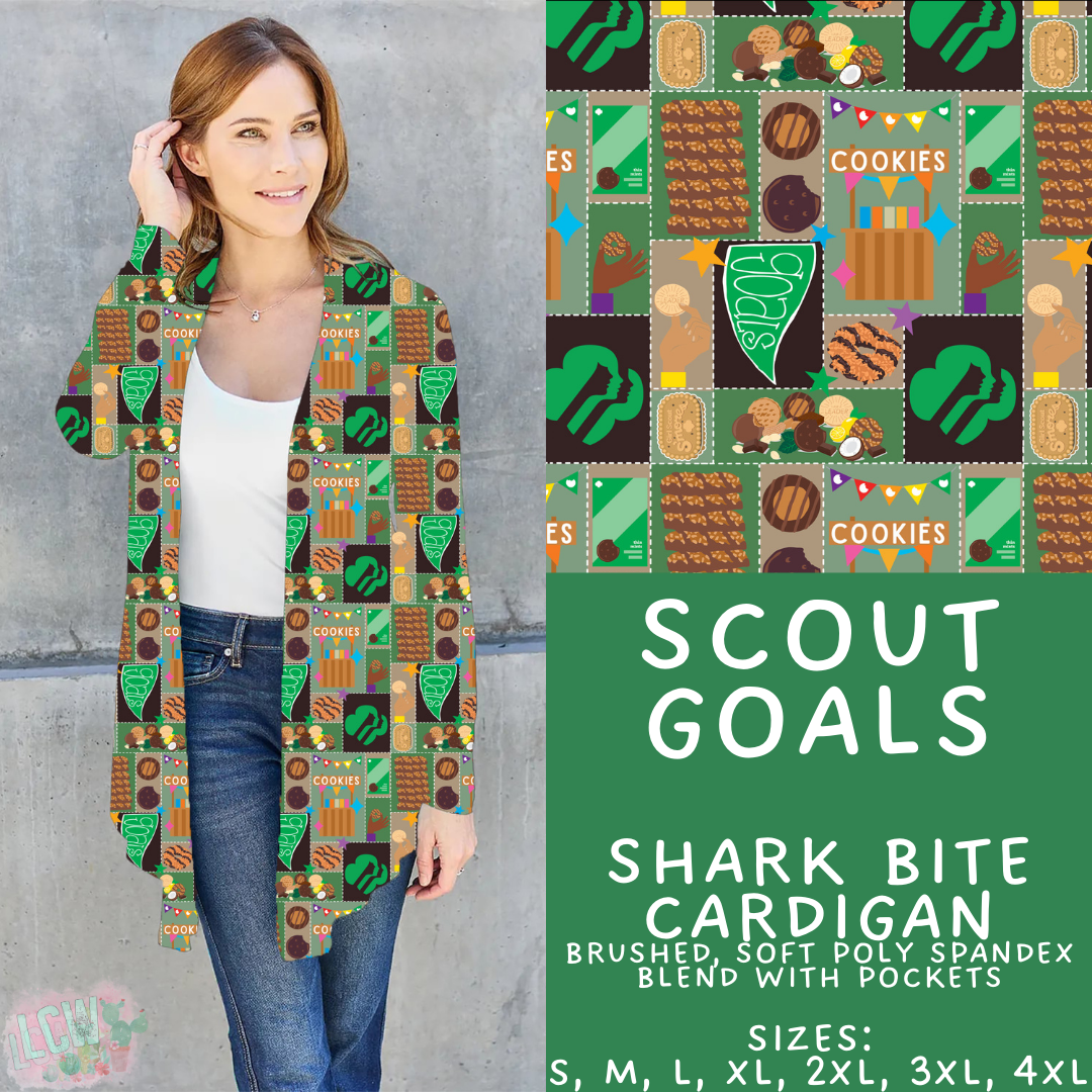 Batch #610 - Cookie Dealer 3 - Closes 11/9 - ETA early Jan - Scout Goals Cardigan
