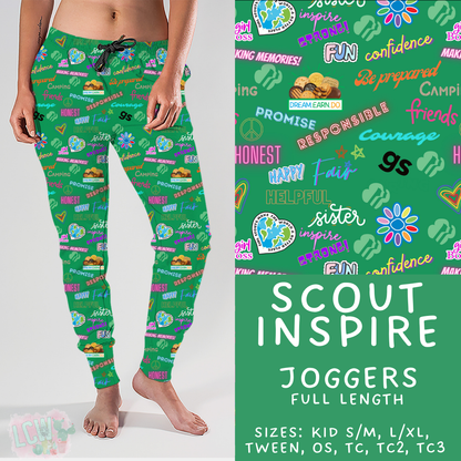Batch #610 - Cookie Dealer 3 - Closes 11/9 - ETA early Jan - Scout Inspire Joggers