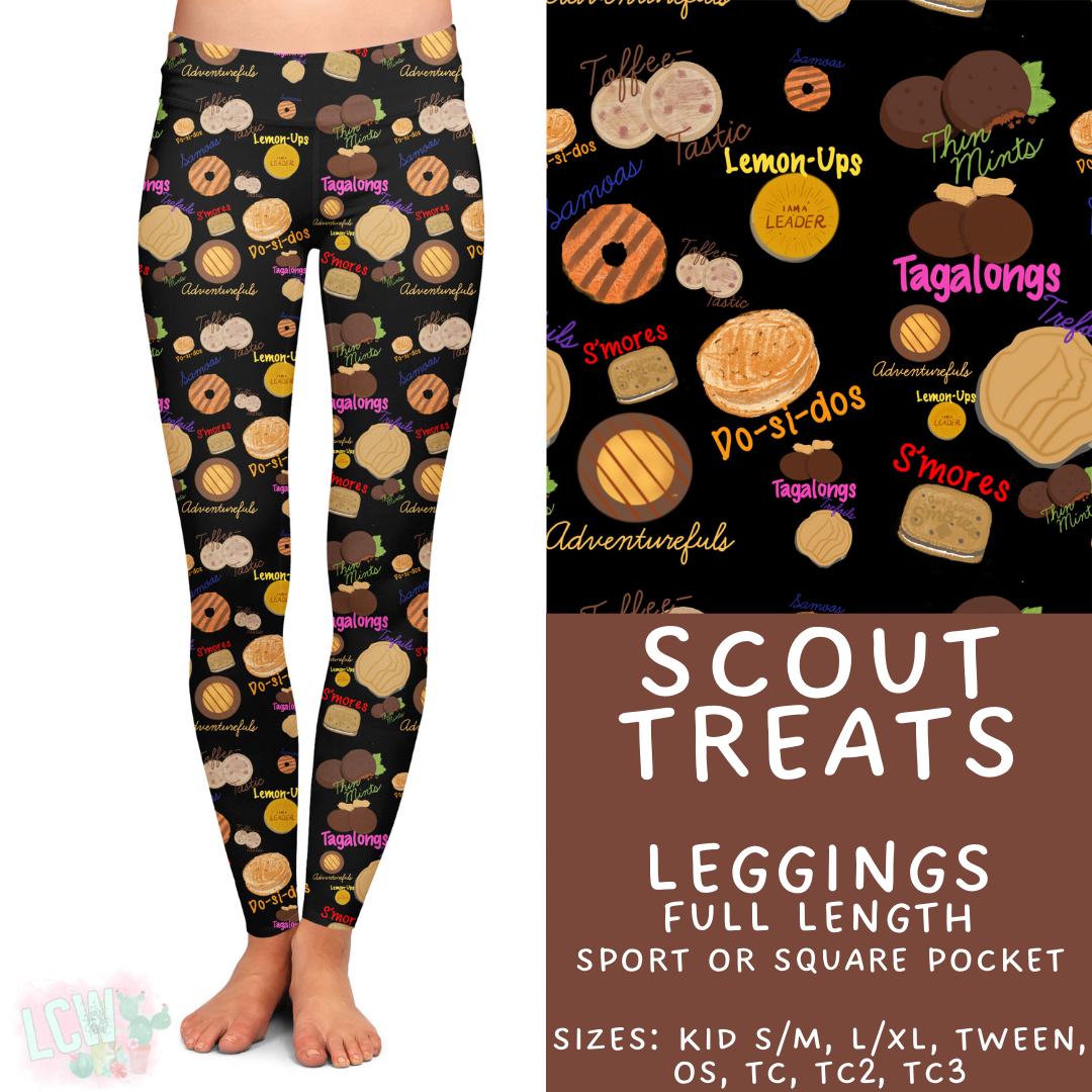 Batch #610 - Cookie Dealer 3 - Closes 11/9 - ETA early Jan - Scout Treat Full Length Leggings
