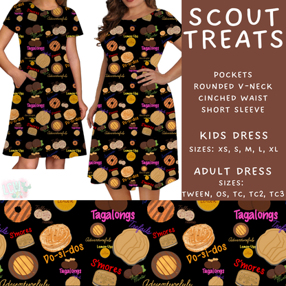 Batch #610 - Cookie Dealer 3 - Closes 11/9 - ETA early Jan - Scout Treats Women's & Girls Dresses
