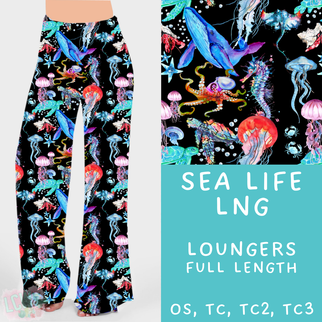Batch #530 - Sea Life - Closes 5/15 - ETA mid July - Sea Life Capri and Full Length Loungers