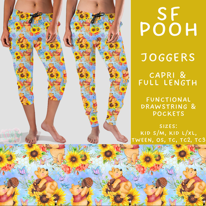 Batch #526 - Magical Character Summer - Closes 5/6 - ETA early July - SF Pooh Full and Capri Length Joggers