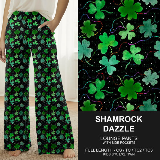 B268 - Preorder Shamrock Dazzle Lounge Pants (Closes 12/28. ETA mid Feb.)