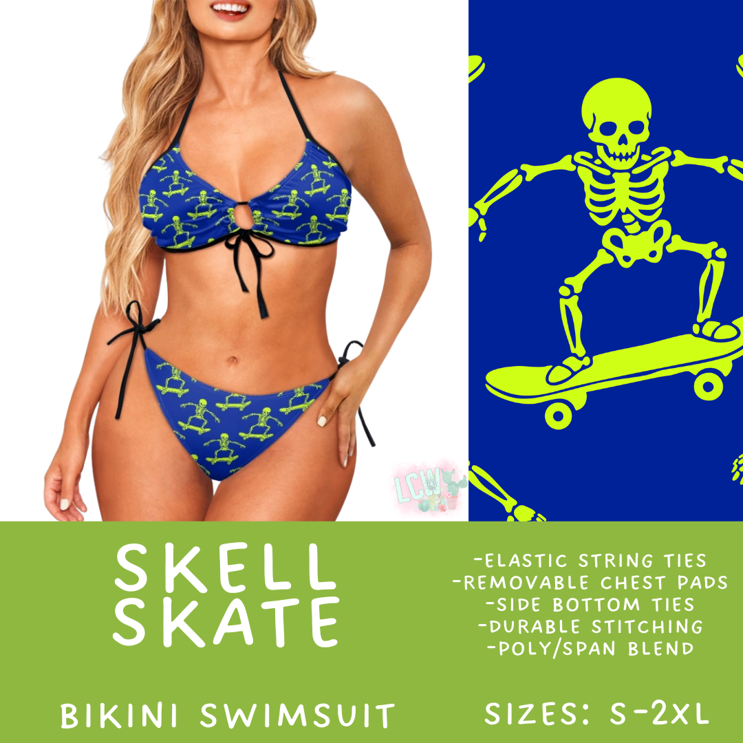 Batch #543 - Pool Party 2 - Closes 6/15 - ETA early/mid August - Skell Skate Women's 2 Piece Bikini
