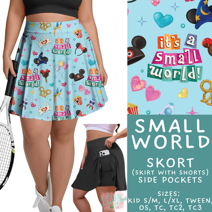 Batch #548 - May Request Run - Closes 6/26 - ETA late August - Small World Skort