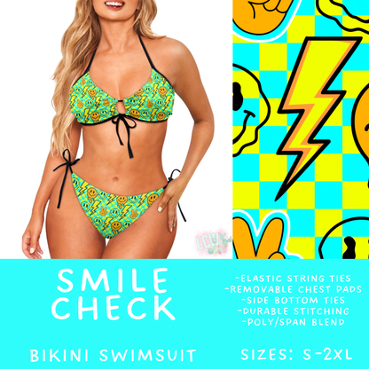 Batch #543 - Pool Party 2 - Closes 6/15 - ETA early/mid August - Smile Check Women's 2 Piece Bikini