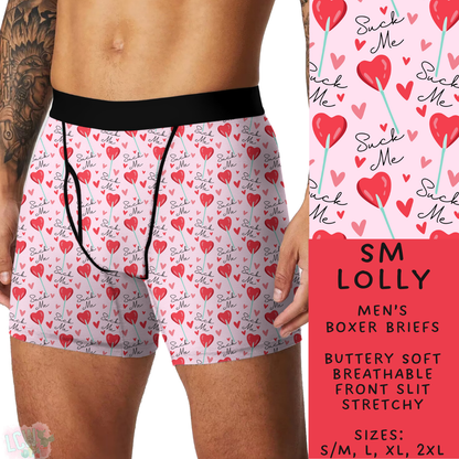 Batch #612 - Valentine's Matching Underwear - Closes 11/11 - ETA mid Jan - SM Lolly Men's Boxer Briefs