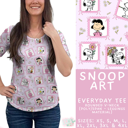 Batch #544 - Cool Characters 16 - Closes 6/17 - ETA mid August - Snoop Art Everyday Tee