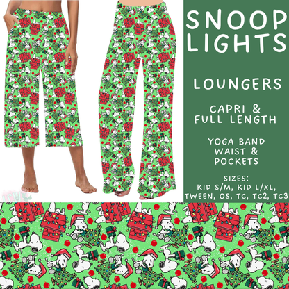 Batch #598 - Magical Character Christmas 2 - Closes 10/14 - ETA early Dec - Snoop Lights Capri and Full Length Loungers