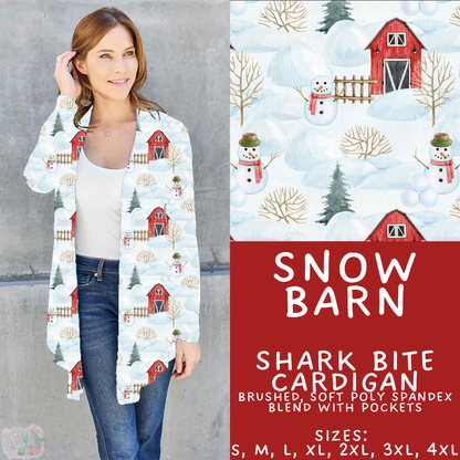 Batch #611 - Winter Collection - Closes 11/9 - ETA early/mid Jan - Snow Barn Cardigan