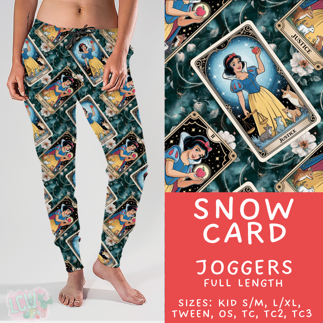 Batch #474 - Princess Tarot - Closes 1/12 - ETA early/mid March - Snow Card Joggers