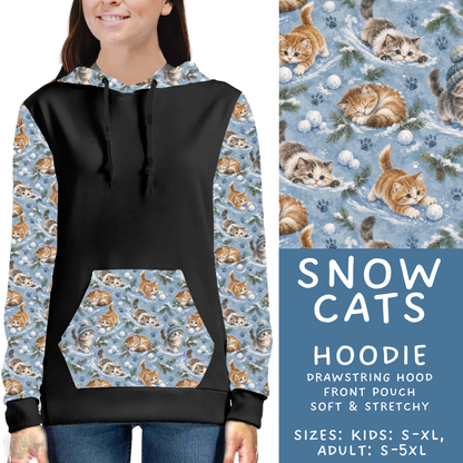 Batch #611 - Winter Collection - Closes 11/9 - ETA early/mid Jan - Snow Cats Hoodie