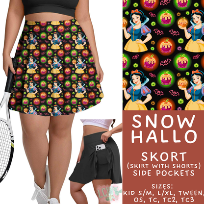Batch #569 - Princess Halloween - Closes 8/14 - ETA early/mid Oct - Snow Hallo Skort
