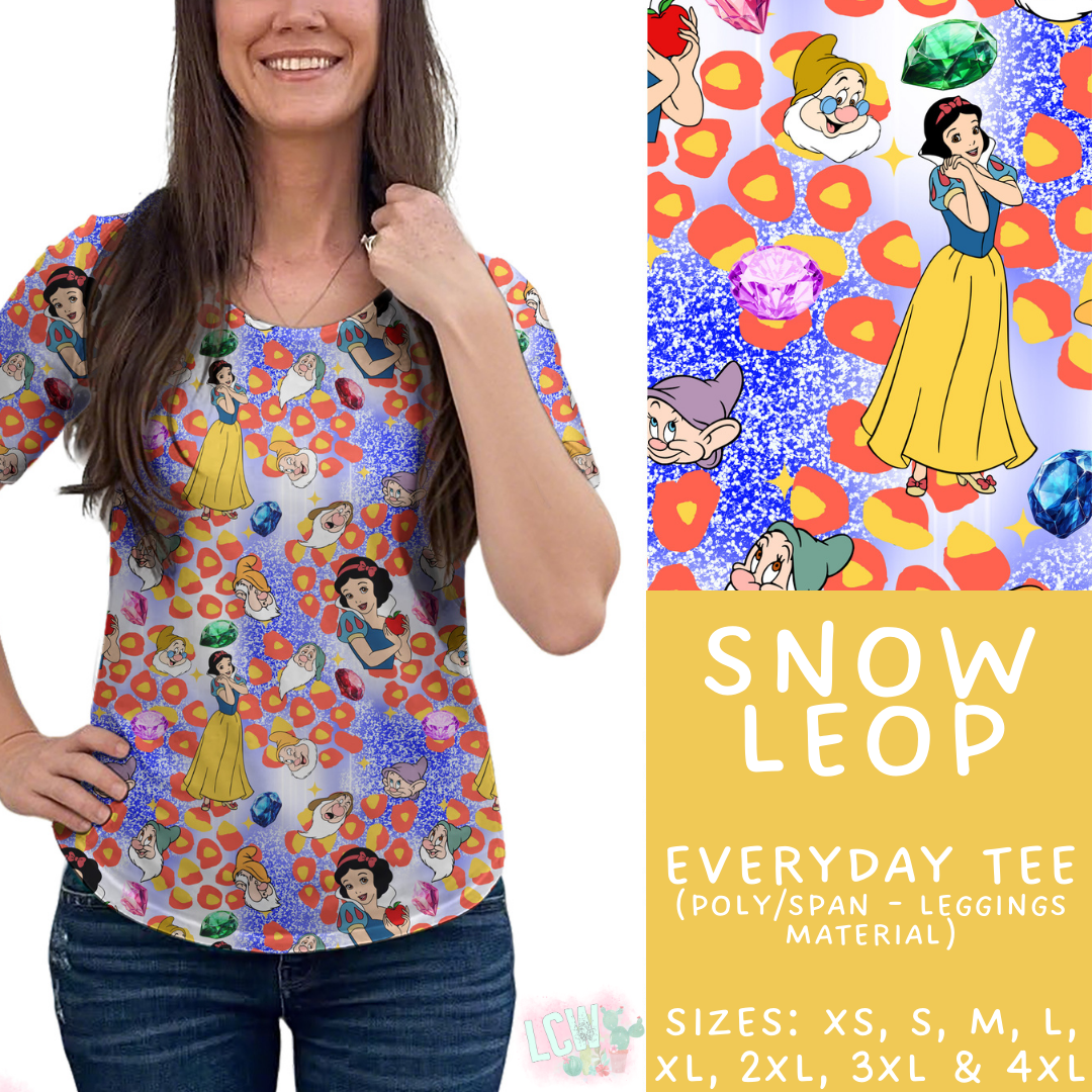 Batch #467 - Princess Leopard - Closes 12/24 - ETA late Feb - Snow Leop Everyday Tee