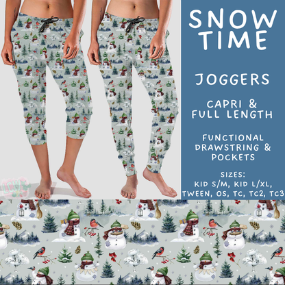 Batch #611 - Winter Collection - Closes 11/9 - ETA early/mid Jan - Snow Time Full and Capri Length Joggers