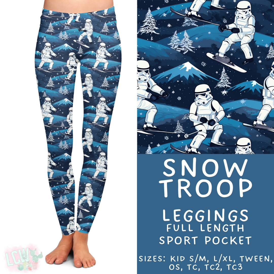Batch #479 - Cool Characters 11 - Closes 1/21 - ETA mid/late March - Snow Troop Full Length Leggings