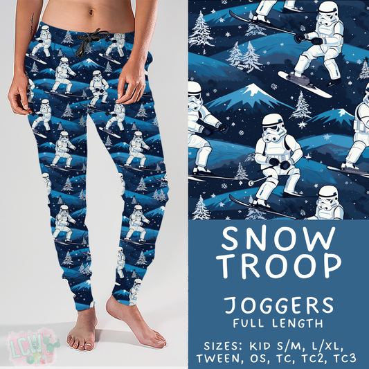 Batch #479 - Cool Characters 11 - Closes 1/21 - ETA mid/late March - Snow Troop Joggers
