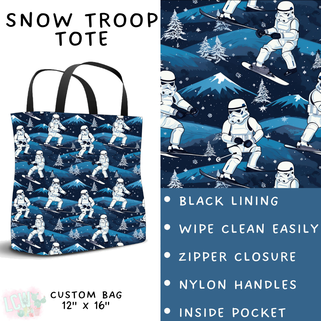 Batch #479 - Cool Characters 11 - Closes 1/21 - ETA mid/late March - Snow Troop Tote