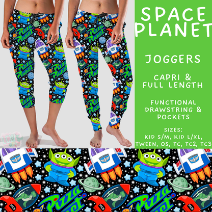 Batch #552 - Magical Faves 22 - Closes 7/6 - ETA early Sept - Space Planet Full and Capri Length Joggers