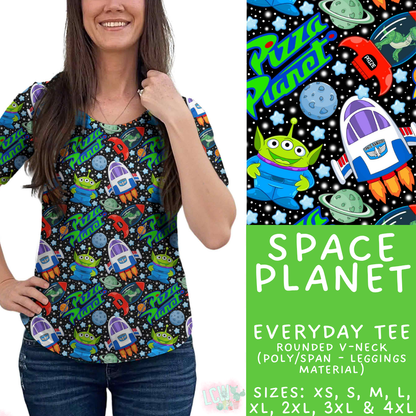 Batch #552 - Magical Faves 22 - Closes 7/6 - ETA early Sept - Space Planet Everyday Tank & Tee