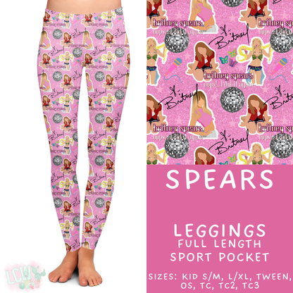 Batch #475 - Stars 2 Collection - Closes 1/14 - ETA early/mid March - Spears Full Length Leggings