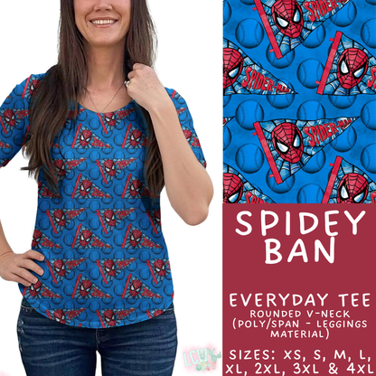 Batch #542 - Pennant Banner Collection - Closes 6/12 - ETA mid August - Spidey Ban Everyday Tee