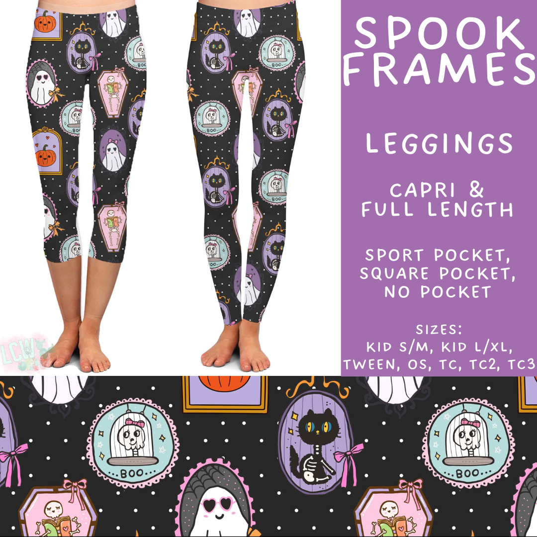 Batch #550 - Fun Run 24 - Closes 7/1 - ETA early Sept - Spook Frames Full and Capri Length Leggings