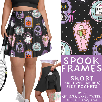 Batch #550 - Fun Run 24 - Closes 7/1 - ETA early Sept - Spook Frames Skort