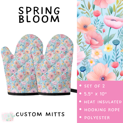 Batch #476 - Bake Off - Closes 1/16 - ETA early/mid March - Spring Bloom Oven Mitts