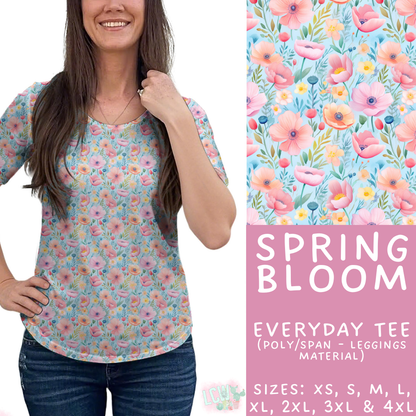 Batch #478 - Bunny Trail Collection - Closes 1/12 ETA - Early March - Spring Bloom Everyday Tee