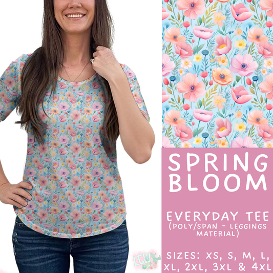 Batch #478 - Bunny Trail Collection - Closes 1/12 ETA - Early March - Spring Bloom Everyday Tee
