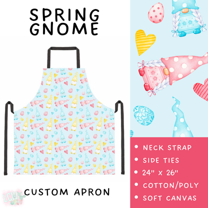 Batch #476 - Bake Off - Closes 1/16 - ETA early/mid March - Spring Gnomes Apron
