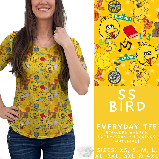 Batch #544 - Cool Characters 16 - Closes 6/17 - ETA mid August - SS Bird Everyday Tee