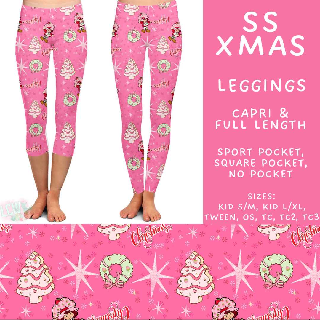 Batch #589 - August Request Run - Closes 9/23 - ETA mid/late Nov - SS Xmas Full and Capri Length Leggings