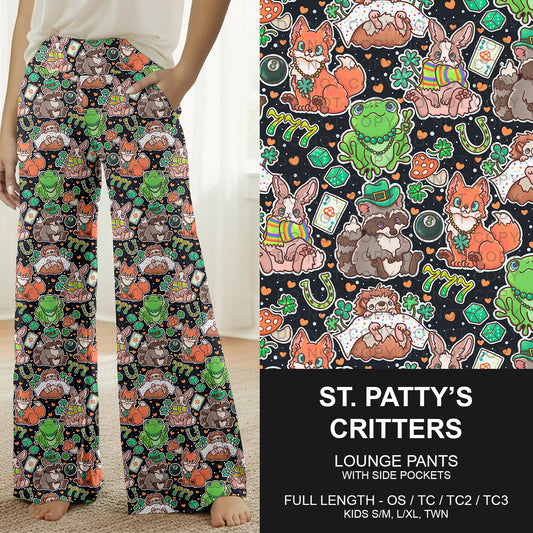B268 - Preorder St. Patty's Critters Lounge Pants (Closes 12/28. ETA mid Feb.)