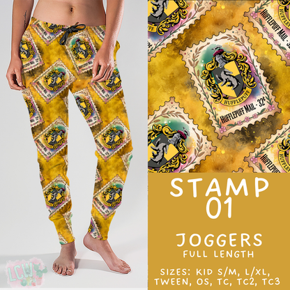 Batch #465 - Magical Character Stamps - Closes 12/19 - ETA mid Feb - Stamp 01 Joggers