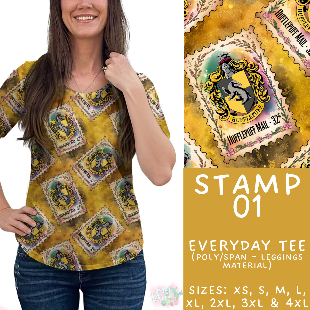 Batch #465 - Magical Character Stamps - Closes 12/19 - ETA mid Feb - Stamp 01 Everyday Tee