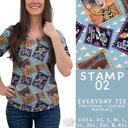Batch #465 - Magical Character Stamps - Closes 12/19 - ETA mid Feb - Stamp 02 Everyday Tee