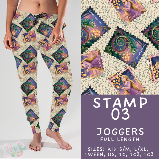 Batch #465 - Magical Character Stamps - Closes 12/19 - ETA mid Feb - Stamp 03 Joggers