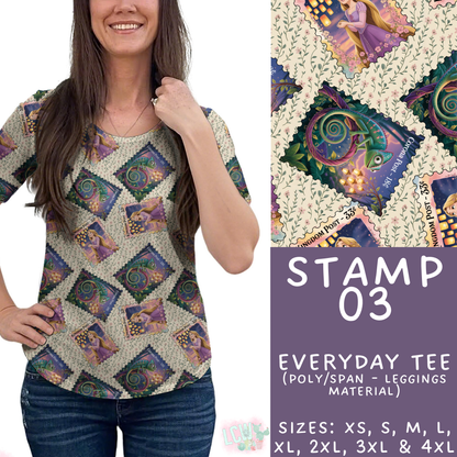 Batch #465 - Magical Character Stamps - Closes 12/19 - ETA mid Feb - Stamp 03 Everyday Tee